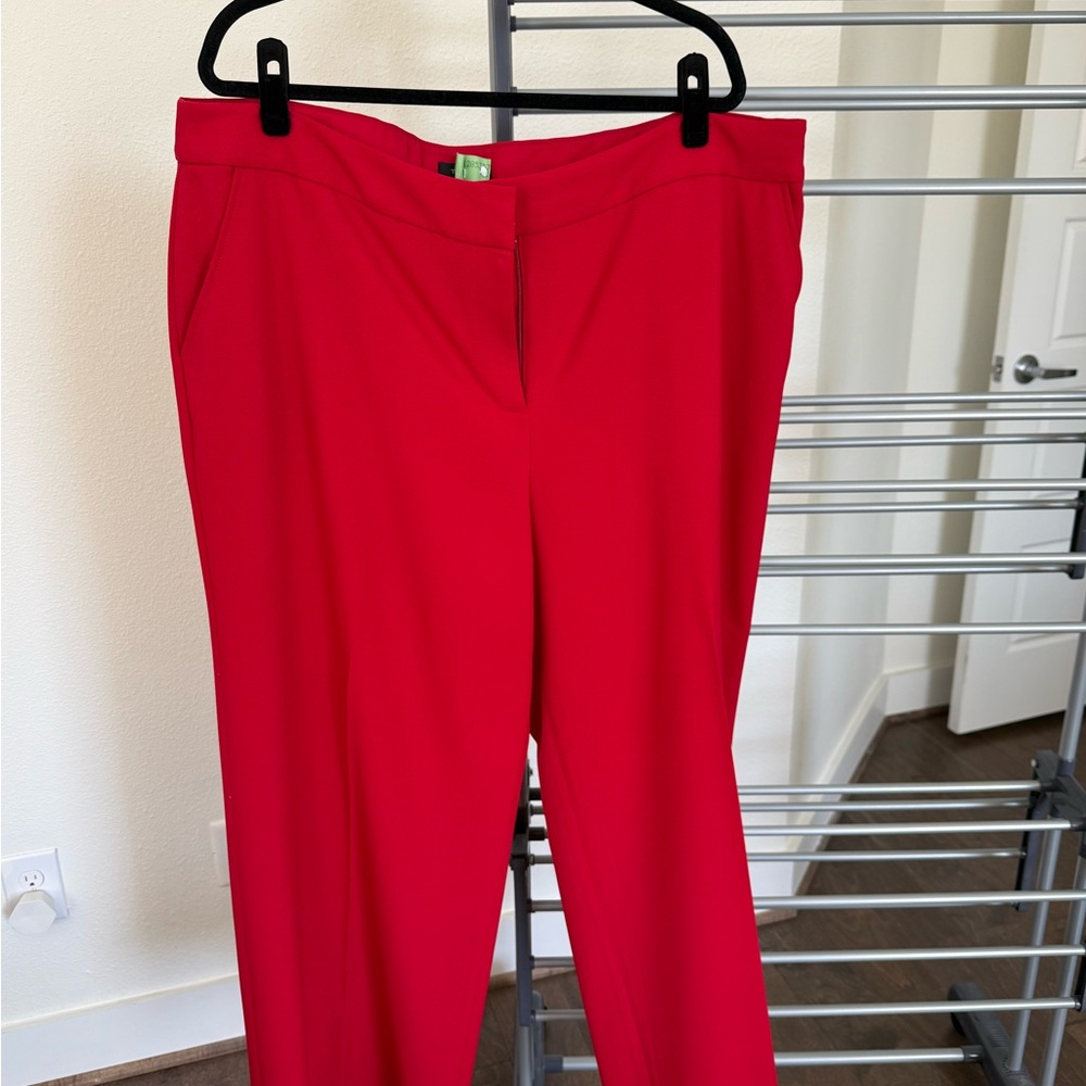 Tahari Bold Red Women's Pants